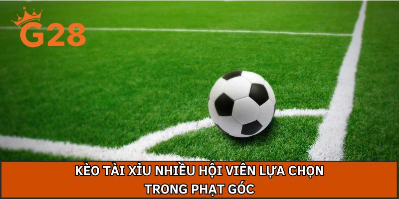 Kèo tài xỉu nhiều hội viên lựa chọn trong phạt góc